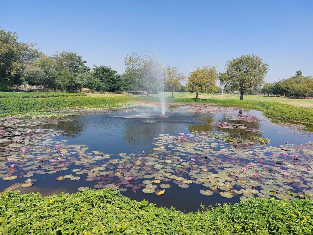 Kensville golf course water hazard