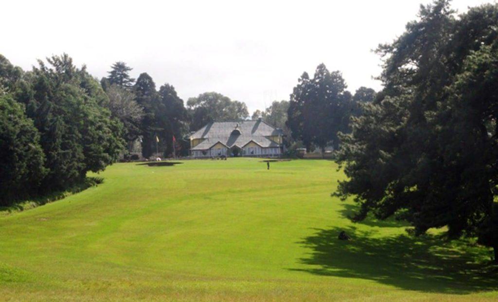 Shillong clubhouse and fairway 2